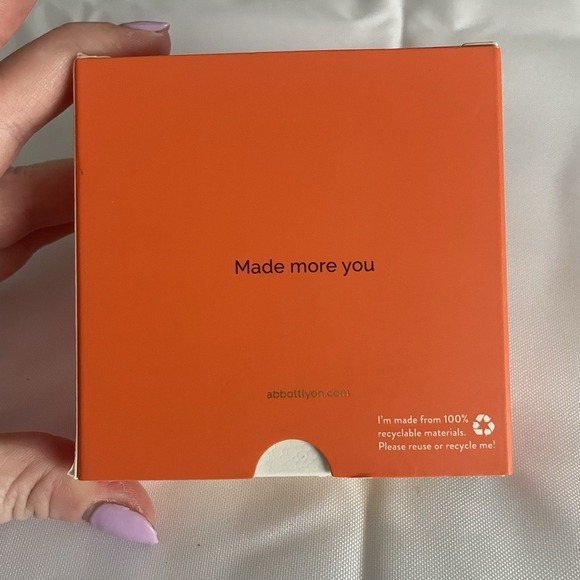 Abbott Lyon Organic Pearl Drop Huggie Gold Earrings New In Box - Picture 4 of 7